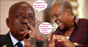 Just in: Akufo-Addo and Jean Mensah Exposed, Silence everywhere– Mahama